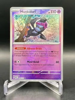 Munkidori 044/131 Prismatic Evolutions [Master Ball] Reverse Holo Pokemon TCG NM - Image 1
