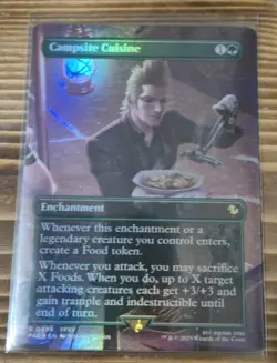 Campsite Cuisine (Borderless) Commander: Final Fantasy Foil - Image 1