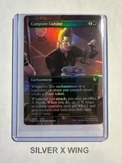 Campsite Cuisine Borderless Foil x1, MTG, Commander: Final Fantasy, FIC, NM - Image 1