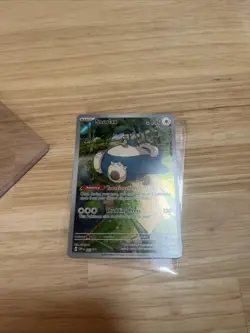 Pokemon TCG Snorlax SVP 051 Scarlet & Violet 151 Black Star Promo - Image 3