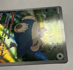 Snorlax SVP 051 Pokemon TCG Scarlet & Violet 151 Black Star Promo #51 LP+ - Image 5