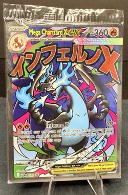 Pokemon Phantasmal Flames UPC Mega Charizard X & Oricorio ex SEALED Promo #23 - Image 1