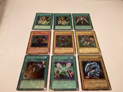 Yu-Gi-Oh! TCG Old Vintage Job Lot 90 Cards Used Mixed Condition See Photos - Image 1