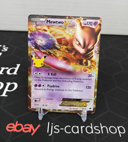 Mewtwo EX Celebrations: Classic Collection 54/99 Holo NM Pokemon Card TK - Image 1