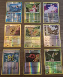 Pokemon Lot of 9 Reverse Holo (2007) cards - Image 1