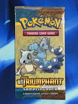 HS Triumphant Sample Pack 3 Card Fun Pack Heart Gold Soul Silver Booster Pack - Image 1