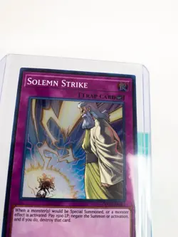 Solemn Strike - COTD-ENSE2 - - Limited Edition NM YuGiOh! Trap Card Holo - Image 5
