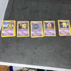 1st EditionPokemon Cards Lot Vintage 90s - Image 5
