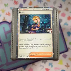 Briar 132/142 HOLO Play Stamp Prize Pack - NM Pokemon Card - Image 1