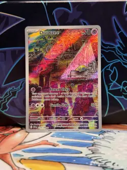 Pokemon TCG Scarlet/Violet Drowzee Base Set Holo Rare Card 210/198 - Image 1