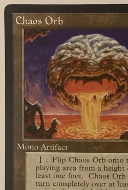 Magic The Gathering MTG CHAOS ORB Promo 6x9 Oversize Jumbo Card! - Image 2