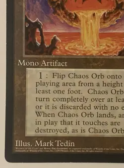 Magic The Gathering MTG CHAOS ORB Promo 6x9 Oversize Jumbo Card! - Image 4