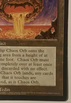 Magic The Gathering MTG CHAOS ORB Promo 6x9 Oversize Jumbo Card! - Image 5