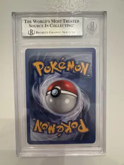 Pokemon Unown J 38 WOTC Promo Black Star TCG Card Beckett 8.5 - Image 2