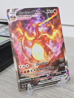 Pokemon Card TCG Charizard VMAX SWSH261 Black Star Promo Sword & Shield Holo NM - Image 1