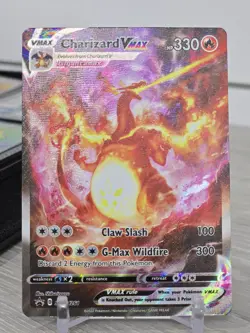 Pokemon Card TCG Charizard VMAX SWSH261 Black Star Promo Sword & Shield Holo NM - Image 3
