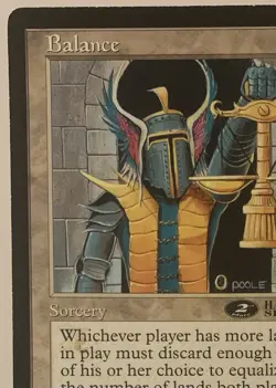 Magic The Gathering MTG BALANCE Promo 6x9 Oversize Jumbo Card! - Image 2