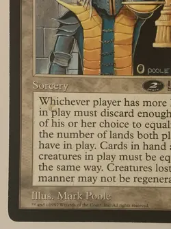 Magic The Gathering MTG BALANCE Promo 6x9 Oversize Jumbo Card! - Image 4