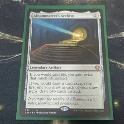 Magic the Gathering - Alhammarret's Archive - NM English Commander - 2021 - mtg - Image 1