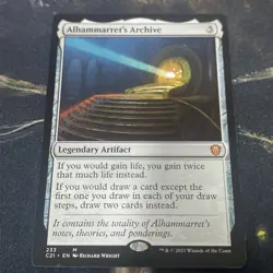 Magic the Gathering - Alhammarret's Archive - NM English Commander - 2021 - mtg - Image 2