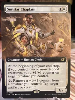 Sunstar Chaplain X1 EXTENDED ART-NM/M- Edge of Eternities - Image 1