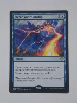 MtG Commander 2020 Fierce Guardianship NM Magic the Gathering - Image 1