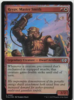 Reyav, Master Smith FOIL 57 Uncommon March of the Machine: MUL NM MTG - Image 1