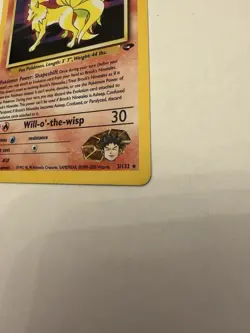 Pokemon TCG Brock's Ninetales Gym Challenge 3/132 Holo Rare 2000 70 HP - Image 2