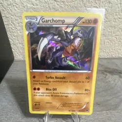 Pokemon Garchomp 70/122 Breakpoint Holo Rare Dragon 130HP EN - Image 1