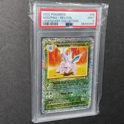 2002 Pokemon Legendary Collection Reverse Holo Nidorino #56/110 PSA 9 - Image 1
