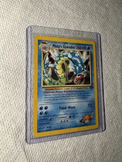 Pokemon TCG Misty's Gyarados Holo Rare Gym Challenge 13/132 Unlimited Edition - Image 3