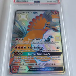 2019 Pokemon Sun & Moon Hidden Fates Ho-Oh GX #SV50 PSA 10 - Image 3