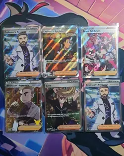 Pokemon TCG Scarlet And Violet Full Art Lot of 6 Near Mint Lot 10 - Image 1