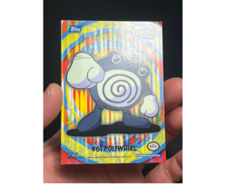 2000 Topps Pokemon TV Series 2 Sticker #61 Poliwhirl 3 of 10 - Image 3