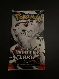 Very Heavy! 22.79g Pokemon TCG SV10.5 White Flare Booster Pack Sealed! - Image 2