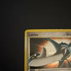 Pokemon Latios Star 106/107 EX Deoxys Ultra Rare Holo Heavily Played - Image 5