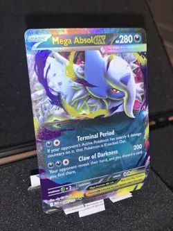 Pokemon TCG - Mega Absol ex Double Rare ME01: Mega Evolution 086/132 NM - Image 1