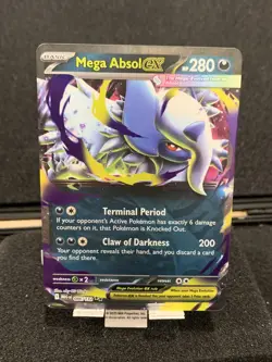 Pokemon TCG - Mega Absol ex Double Rare ME01: Mega Evolution 086/132 NM - Image 2