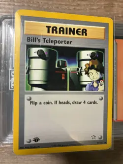 Bills Teleporter Neo Genesis 1st Edition 91/111 Pokemon TCG - Image 1