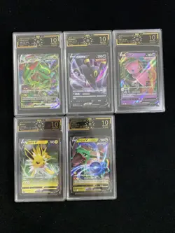 2024 Pokemon TCG S.Chinese RR Mew V Gengar Mewtwo Charizard OCD 10 #2 Lot*5 JL89 - Image 1