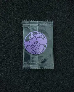 2025 Pokemon TCG S.Chinese Glow In The Dark Coin Purple Charizard Sealed LU57 - Image 1