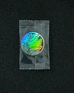 2025 Pokemon TCG S.Chinese Glow In The Dark Coin Foil Zeraora Sealed LU57 - Image 1