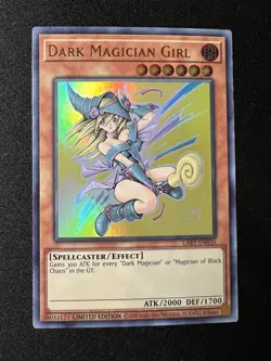Dark Magician Girl (2021) LART-EN035 The Lost Art Promotion Limited Edition - Image 1