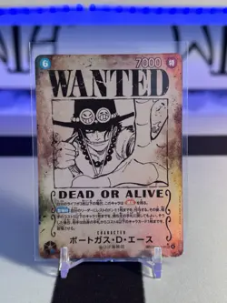 Ace Wanted Poster One Piece Trading Card Game Jpn OP13-119 - Image 3