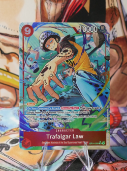Trafalgar Law (Alternate Art) (Alt Art) OP14-009 The Azure Sea's Seven One Piece - Image 1
