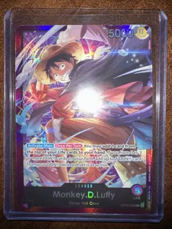 Monkey.D.Luffy OP05-060 Leader (Promo) Sound Loader Vol.1 One Piece English - Image 1