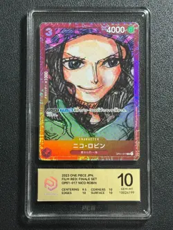 ONE PIECE PCG10 OP01-017 NICO ROBIN R 2023 JAPANESE - Image 1