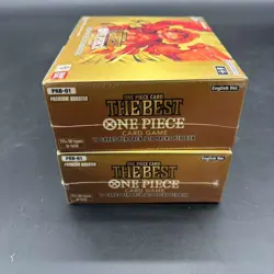 Lot of (2) One Piece EN PRB-01 The Best Premium Booster Box - Image 3