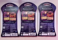 3 Disney Lorcana Ursula,s Return Sleeved Booster Packs sealed - Image 2