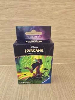 Disney Lorcana TCG - Deck Protectors - SCAR [The Lion King] [65 Card Sleeves] - Image 1